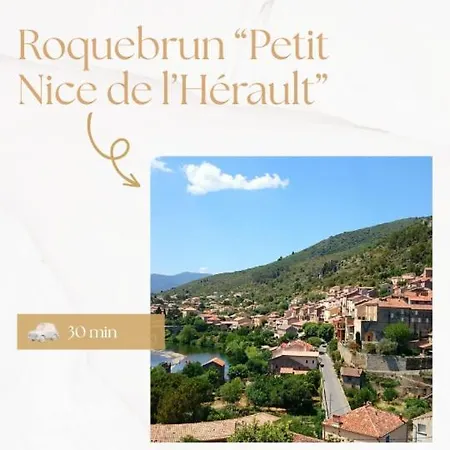 Cocon Thermal - 4 Pers - 4 Min Des Thermes - Centre & Parking * Lamalou-les-Bains
